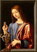 Piero di Cosimo St. John the Evangelist oil painting